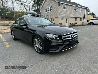 2019 Mercedes-Benz E 450 with VIN WDDZF6JB1KA490993, listed as a Copart auction lot 55786235 with 106,756 mi miles and Clean Title. Bid and sale history available at DreamBid. Image 4.