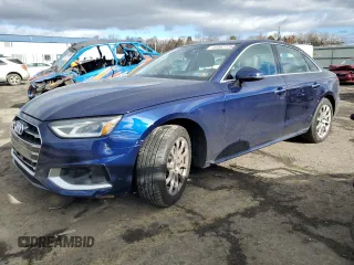 2022 Audi A4 Premium z VIN WAUABAF4XNN006670, wystawiony jako Copart lot #43382725 z przebiegiem 14 172 mil mil oraz Szkoda całkowita • Salvage title. Historia ofert i sprzedaży dostępna na DreamBid. Obrazek 1.