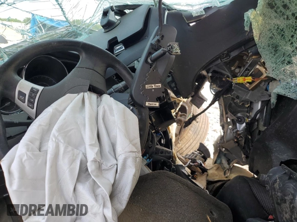 2012 Chevrolet Malibu 1LT with VIN 1G1ZC5E01CF182595, listed as a Copart auction lot 55271283 with Not Provided miles and Salvage Title. Bid and sale history available at DreamBid. Image 8.