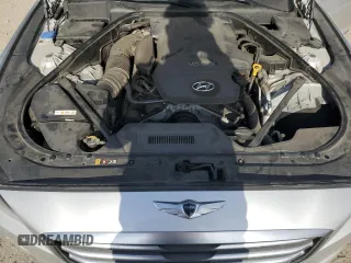 2015 Hyundai Genesis 3.8L with VIN KMHGN4JE3FU082319, listed as a Copart auction lot 66037664 with 70,270 mi miles and Salvage Title. Bid and sale history available at carsss.com. Image 11.