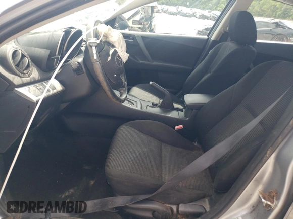 2012 Mazda 3 i Touring with VIN JM1BL1V73C1700184, listed as a Copart auction lot 61347565 with Not provided miles and Salvage title. Bid and sale history available at DreamBid. Image 7.