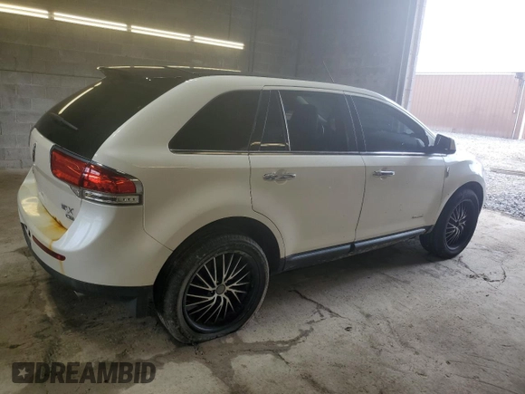 2011 Lincoln MKX with VIN 2LMDJ8JK6BBJ09965, listed as a Copart auction lot 56022025 with 161,183 mi miles and Clean Title. Bid and sale history available at DreamBid. Image 3.