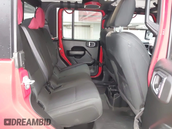 2022 Jeep Gladiator Altitude z VIN 1C6HJTAGXNL117353, wystawiony jako IAAI lot #42427921 z przebiegiem 28 801 mil mil oraz . Historia ofert i sprzedaży dostępna na DreamBid. Obrazek 8.