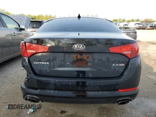 2012 Kia Optima EX with VIN 5XXGN4A74CG009290, listed as a Copart auction lot 50967574 with 217,906 mi miles and Salvage Title. Bid and sale history available at carsss.com. Image 6.