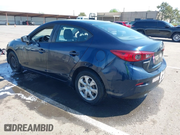 2014 Mazda 3 i SV with VIN JM1BM1T74E1117576, listed as a IAAI auction lot 42062701 with 107,528 mi miles and . Bid and sale history available at DreamBid. Image 3.
