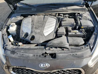 2015 Kia Cadenza Premium with VIN KNALN4D75F5188665, listed as a Copart auction lot 74583834 with 132,377 mi miles and Salvage Title. Bid and sale history available at carsss.com. Image 11.