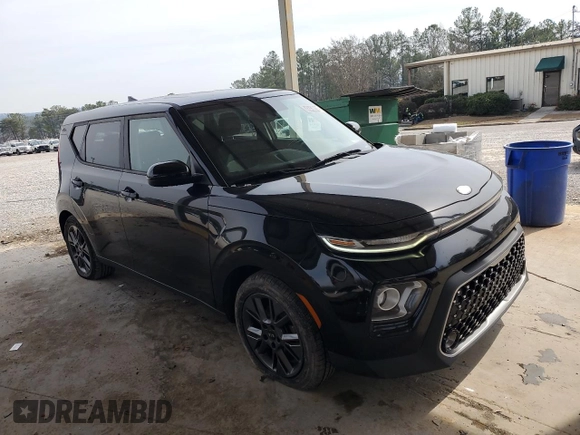2020 Kia Soul EX with VIN KNDJ33AUXL7049281, listed as a Copart auction lot 48439185 with 75,123 mi miles and Clean Title. Bid and sale history available at carsss.com. Image 4.