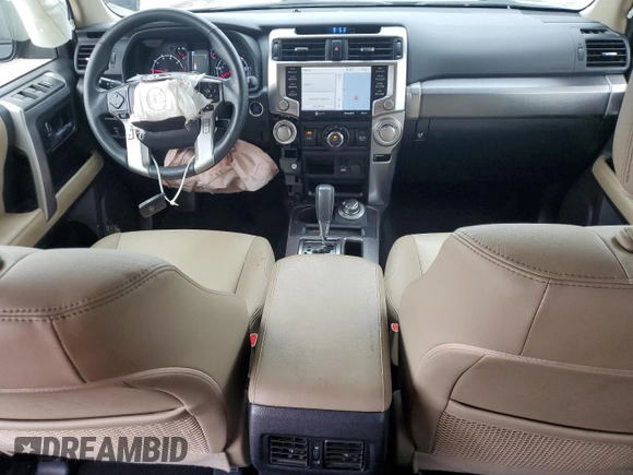 2020 Toyota 4Runner SR5 with VIN JTEBU5JR6L5753784, listed as a Copart auction lot 63116935 with 63,095 mi miles and Salvage title. Bid and sale history available at DreamBid. Image 8.