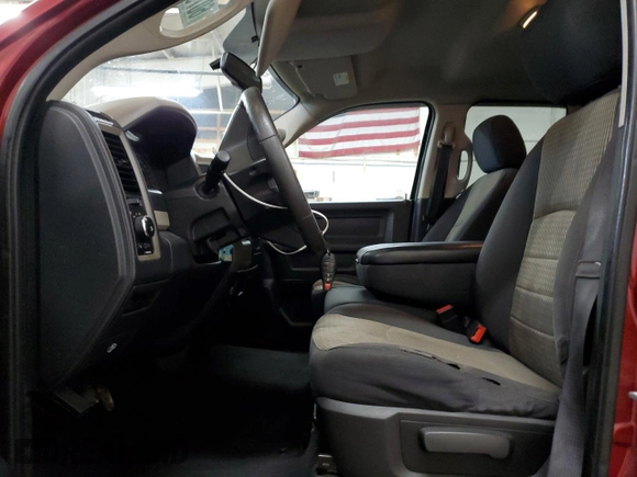 2012 Ram 1500 Express with VIN 1C6RD7FT5CS342775, listed as a Copart auction lot 60799605 with 143,256 mi miles and Salvage title. Bid and sale history available at DreamBid. Image 7.