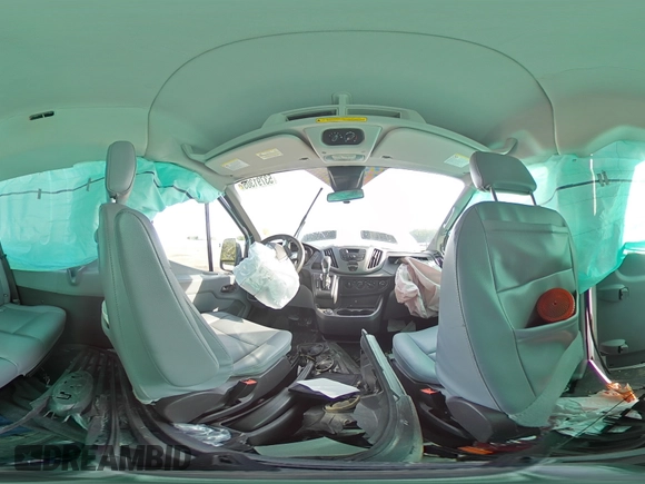 2017 Ford Transit XL с VIN 1FBAX2CM7HKA67435, выставлен на аукционе Copart как лот 53791305 с пробегом 141 748 миль миль и Списание • Salvage title. История ставок и продаж доступна на DreamBid. Изображение 15.