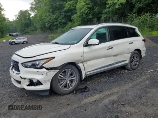 2020 Infiniti QX60 Luxe with VIN 5N1DL0MM9LC502770, listed as a Copart auction lot 61665375 with 101,278 mi miles and Salvage title. Bid and sale history available at DreamBid. Image 1.