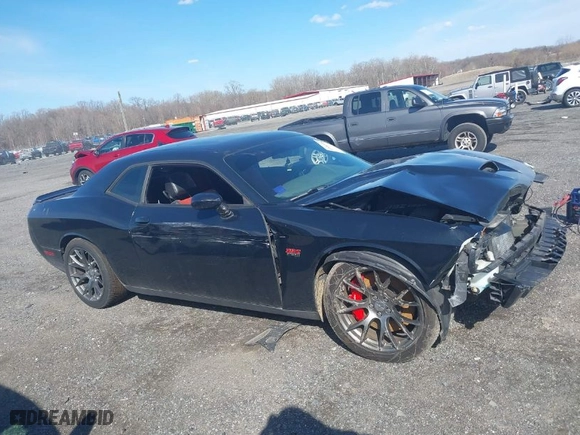 2015 Dodge Challenger SRT 392 with VIN 2C3CDZDJ5FH904816, listed as a IAAI auction lot 41881898 with 100,247 mi miles. Bid and sale history available at carsss.com. Image 12.