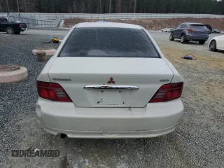 2001 Mitsubishi Galant ES with VIN 4A3AA46G31E134550, listed as a Copart auction lot 42327585 with 183,942 mi miles and Salvage Title. Bid and sale history available at carsss.com. Image 6.