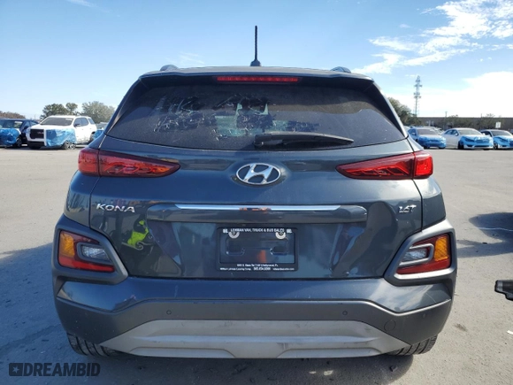 2018 Hyundai Kona Ultimate with VIN KM8K53A53JU095486, listed as a Copart auction lot 89159505 with 68,864 mi miles and Clean Title. Bid and sale history available at carsss.com. Image 6.
