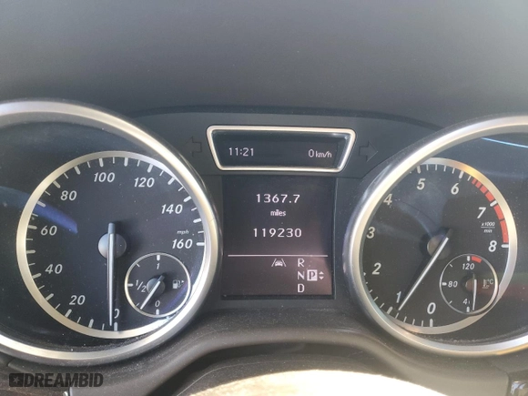 2012 Mercedes-Benz M-Class ML 350 with VIN 4JGDA5HB9CA027676, listed as a Copart auction lot 87976255 with 119,230 mi miles and Salvage Title. Bid and sale history available at carsss.com. Image 9.