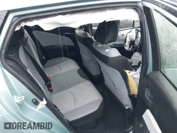 2018 Toyota Prius Two with VIN JTDKBRFU4J3065886, listed as a IAAI auction lot 42011368 with Not Provided miles and . Bid and sale history available at carsss.com. Image 8.