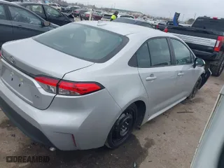 2023 Toyota Corolla LE with VIN 5YFB4MDEXPP064184, listed as a IAAI auction lot 41511156 with 20,661 mi miles. Bid and sale history available at carsss.com. Image 4.