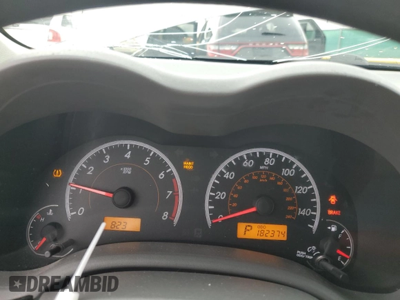 2010 Toyota Corolla with VIN 1NXBU4EE0AZ211178, listed as a Copart auction lot 59043055 with 182,374 mi miles and Salvage title. Bid and sale history available at DreamBid. Image 9.