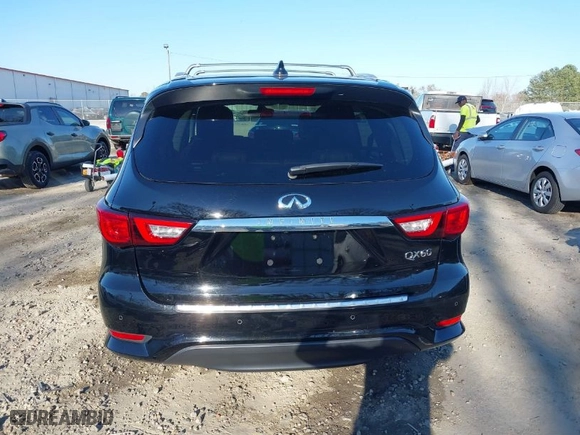 2017 Infiniti QX60 with VIN 5N1DL0MN5HC507285, listed as a IAAI auction lot 41663461 with NaN miles. Bid and sale history available at carsss.com. Image 17.