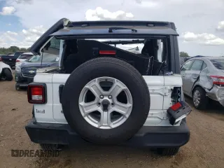 2020 Jeep Wrangler Willys with VIN 1C4GJXAN8LW121231, listed as a Copart auction lot 59509274 with Not provided miles and Non repairable. Bid and sale history available at DreamBid. Image 6.