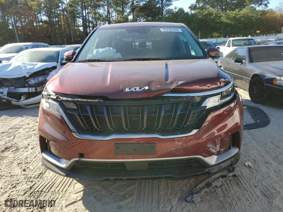 2024 Kia Carnival EX with VIN KNDNC5H31R6390545, listed as a Copart auction lot 76735794 with 11,858 mi miles and Salvage Title. Bid and sale history available at carsss.com. Image 5.