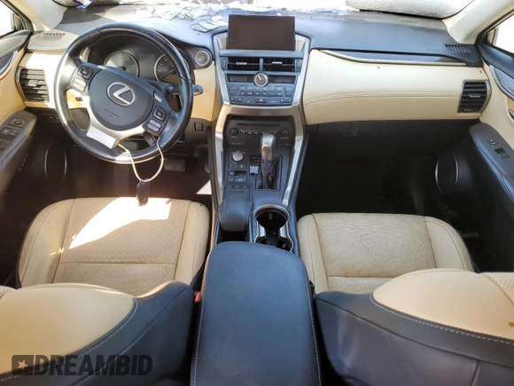 2015 Lexus NX 200t with VIN JTJYARBZ7F2004122, listed as a Copart auction lot 49131895 with 0 mi miles and Salvage Title. Bid and sale history available at carsss.com. Image 8.