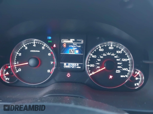 2014 Subaru Outback Limited with VIN 4S4BRBPC8E3299975, listed as a IAAI auction lot 40965409 with 86,721 mi miles and . Bid and sale history available at DreamBid. Image 7.