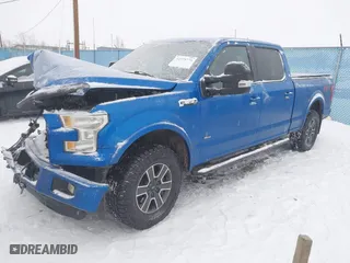 2015 Ford F-150 XLT w/HD Payload Pkg with VIN 1FTFW1EGXFKE05722, listed as a IAAI auction lot 41575776 with 1 mi miles. Bid and sale history available at carsss.com. Image 18.