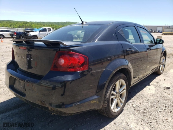 2011 Dodge Avenger Heat with VIN 1B3BD1FG3BN506663, listed as a Copart auction lot 44471923 with 144,613 mi miles and Salvage Title. Bid and sale history available at carsss.com. Image 4.
