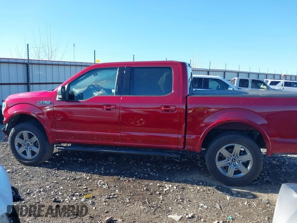 2019 Ford F-150 XL with VIN 1FTEW1E59KKE73451, listed as a IAAI auction lot 41717089 with 63,386 mi miles. Bid and sale history available at carsss.com. Image 14.