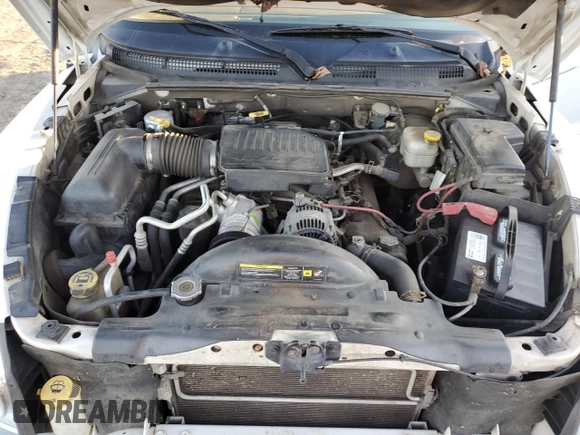 2007 Dodge Dakota SLT with VIN 1D7HE48N67S122636, listed as a Copart auction lot 81251054 with 233,584 mi miles and Salvage Title. Bid and sale history available at DreamBid. Image 12.