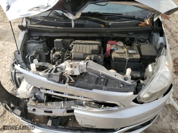 2020 Mitsubishi Mirage ES with VIN ML32A3HJ9LH009096, listed as a Copart auction lot 49469575 with 64,182 mi miles and Salvage Title. Bid and sale history available at carsss.com. Image 12.