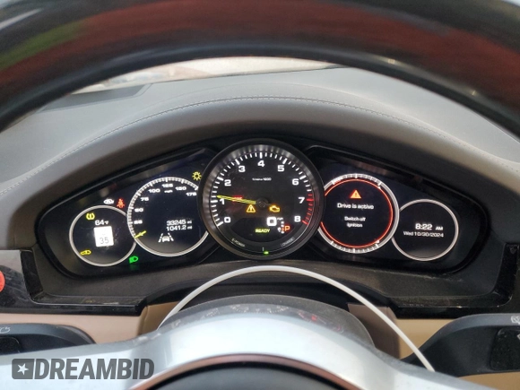 2019 Porsche Cayenne E-Hybrid с VIN WP1AE2AY7KDA50507, выставлен на аукционе Copart как лот 78160844 с пробегом 33 245 миль миль и Списание • Salvage title. История ставок и продаж доступна на DreamBid. Изображение 9.