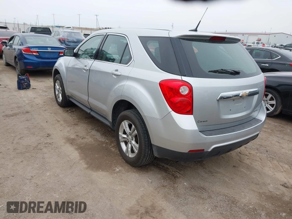 2013 Chevrolet Equinox LS with VIN 1GNALBEK9DZ111673, listed as a IAAI auction lot 41972774 with 118,689 mi miles and . Bid and sale history available at DreamBid. Image 3.