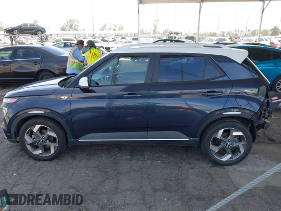 2022 Hyundai Venue SEL with VIN KMHRC8A31NU183510, listed as a IAAI auction lot 41861860 with 80,313 mi miles and . Bid and sale history available at DreamBid. Image 15.