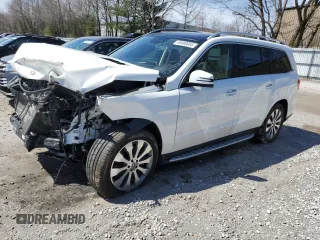 2018 Mercedes-Benz GLS 450 with VIN 4JGDF6EE1JB182526, listed as a Copart auction lot 49480684 with 68,502 mi miles and Non Repairable. Bid and sale history available at DreamBid. Image 1.