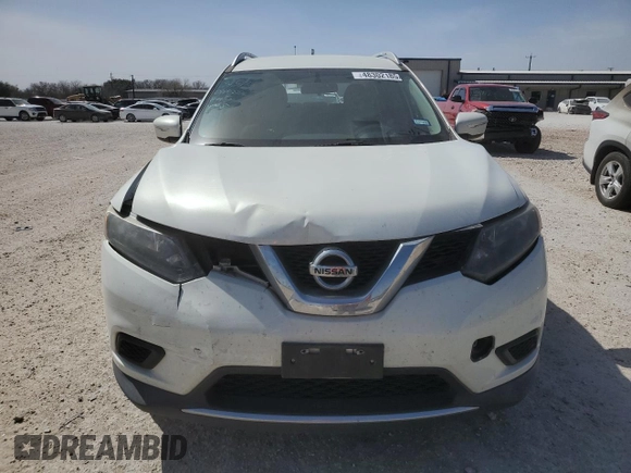 2014 Nissan Rogue SV with VIN 5N1AT2MVXEC844092, listed as a Copart auction lot 48302185 with 96,348 mi miles and Salvage Title. Bid and sale history available at carsss.com. Image 5.
