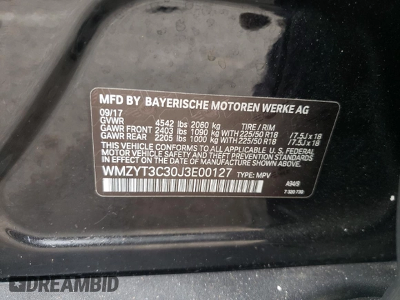 2018 MINI Countryman Cooper S z VIN WMZYT3C30J3E00127, wystawiony jako Copart lot #80122944 z przebiegiem 87 121 mil mil oraz Szkody całkowita. Historia ofert i sprzedaży dostępna na DreamBid. Obrazek 12.