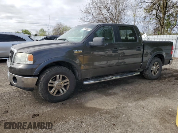 2006 Ford F-150 XLT with VIN 1FTRW14W46FB70667, listed as a Copart auction lot 56128325 with 290,673 mi miles and Clean title. Bid and sale history available at DreamBid. Image 1.