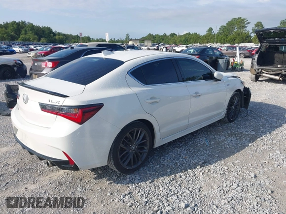 2021 Acura ILX Premium with VIN 19UDE2F89MA010863, listed as a IAAI auction lot 42461599 with 77,109 mi miles and . Bid and sale history available at DreamBid. Image 4.