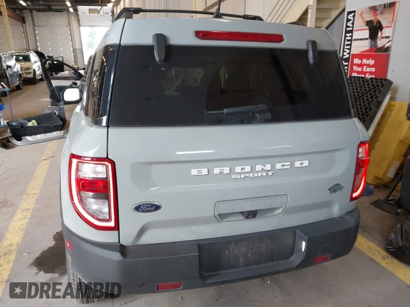 2021 Ford Bronco Sport Big Bend with VIN 3FMCR9B63MRA71400, listed as a IAAI auction lot 41940038 with 49,482 mi miles and . Bid and sale history available at DreamBid. Image 16.