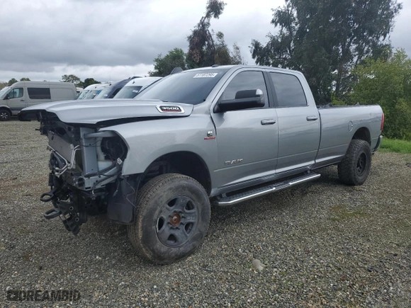 2022 Ram 3500 SLT with VIN 3C63R3HL2NG191093, listed as a Copart auction lot 51187295 with 39,080 mi miles and Salvage Title. Bid and sale history available at carsss.com. Image 1.