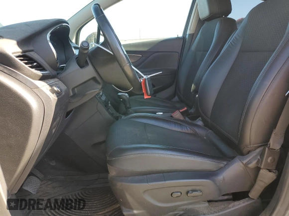 2017 Buick Encore Preferred with VIN KL4CJASB8HB051092, listed as a Copart auction lot 62181165 with 94,475 mi miles and Salvage title. Bid and sale history available at DreamBid. Image 7.