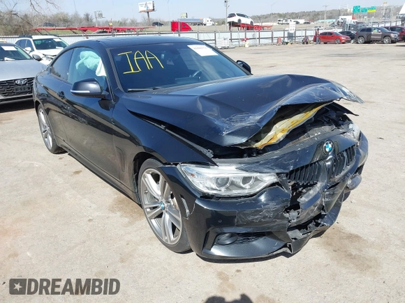 2016 BMW 4 Series 435i z VIN WBA3R1C5XGK529788, wystawiony jako IAAI lot #41809375 z przebiegiem 86 954 mil mil oraz . Historia ofert i sprzedaży dostępna na DreamBid. Obrazek 1.