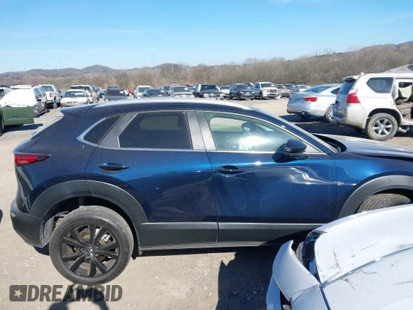 2025 Mazda CX-30 2.5 S Select Sport with VIN 3MVDMBBM5SM760652, listed as a IAAI auction lot 41445077 with 2,577 mi miles. Bid and sale history available at carsss.com. Image 13.