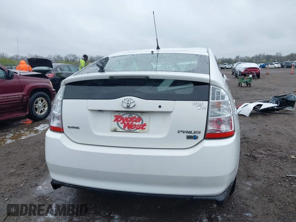 2007 Toyota Prius with VIN JTDKB20U373294200, listed as a IAAI auction lot 41990060 with 117,924 mi miles. Bid and sale history available at carsss.com. Image 16.
