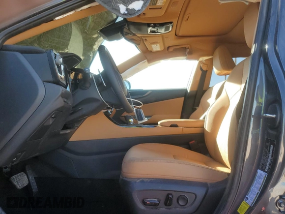 2025 Lexus NX with VIN 2T2ADCAZ8SC019651, listed as a Copart auction lot 46261345 with 9,758 mi miles and Salvage Title. Bid and sale history available at carsss.com. Image 7.
