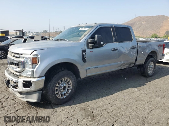 2022 Ford F-250 XL with VIN 1FT8W2BT0NEE39357, listed as a Copart auction lot 62615585 with 54,794 mi miles and Salvage title. Bid and sale history available at DreamBid. Image 1.