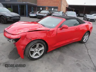 2018 Chevrolet Camaro 1LT with VIN 1G1FB3DX1J0119182, listed as a Copart auction lot 64380023 with 79,426 mi miles. Bid and sale history available at carsss.com. Image 2.