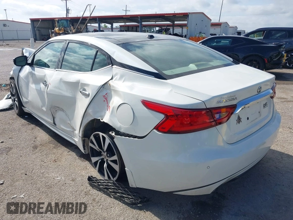 2018 Nissan Maxima SL with VIN 1N4AA6AP4JC366811, listed as a IAAI auction lot 42262154 with 179,731 mi miles and . Bid and sale history available at DreamBid. Image 3.